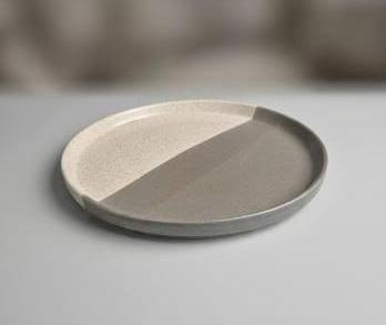 PLATO JOSE 26 CM - GRIS