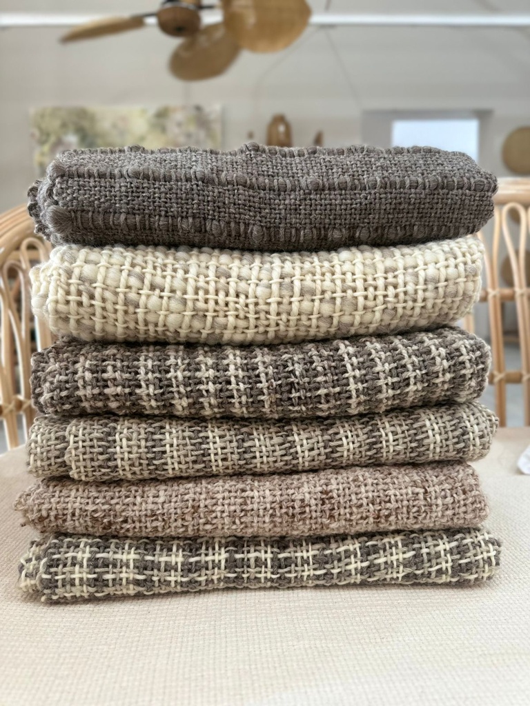 MANTA TELAR 1.80x0.80 - LANA OVEJA