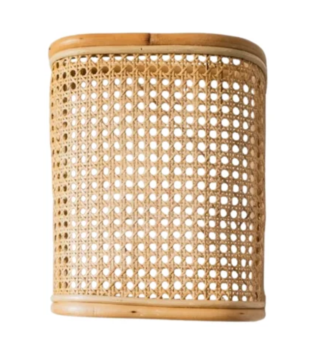 APLIQUE DE PARED DE RATAN RAJID 25X30X15