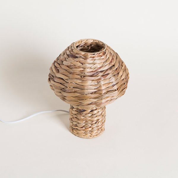 LAMPARA DE MESA MOOREA NATURAL 28x23