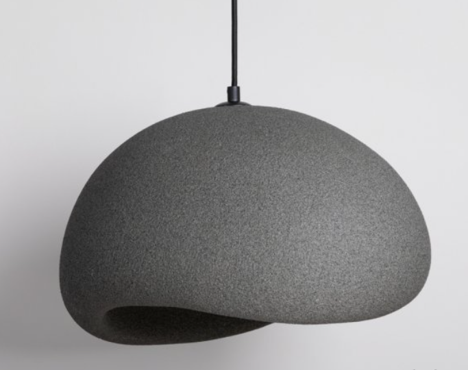 LAMPARA COLGANTE HAMILTON GREY 40X32