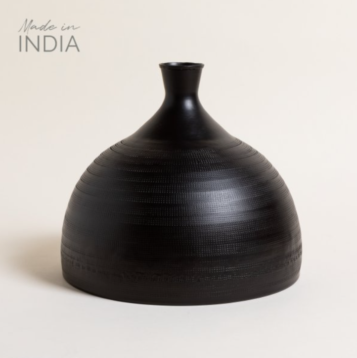 JARRON PALI NEGRO 28,5X26 CM