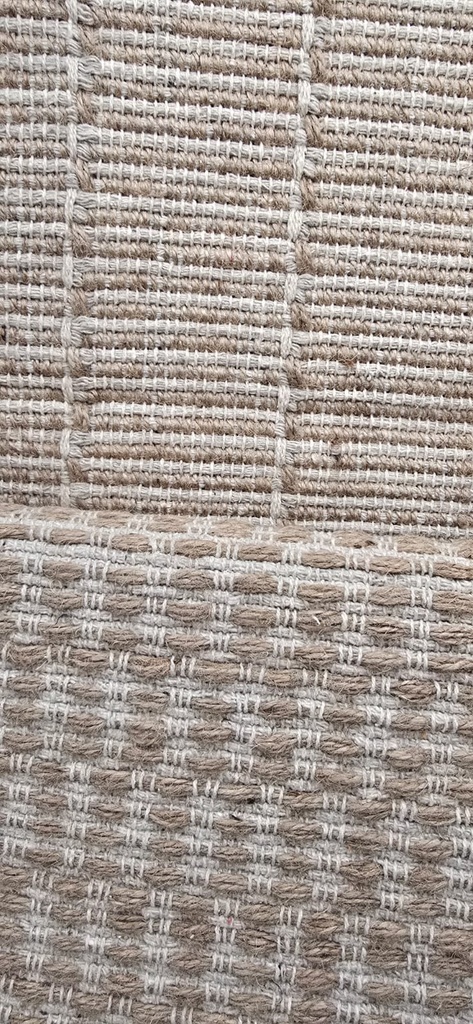 ALFOMBRA YUTE + ALGODON 160 x 230 cm