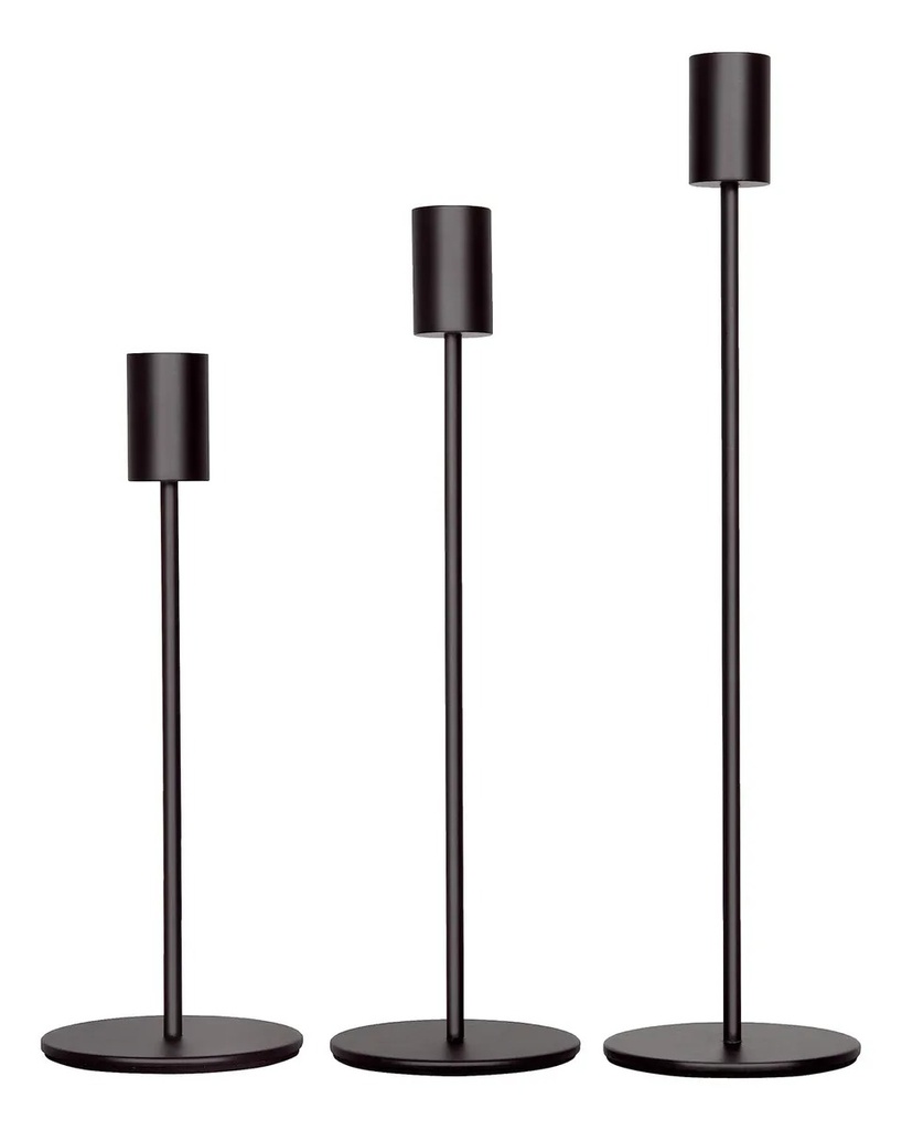 CANDELABRO SKINNY SMALL BLACK
