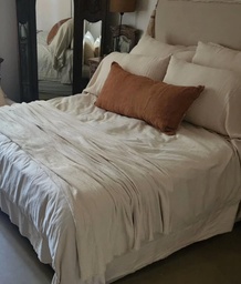 ALMOHADON YUTE CARAMELO XL 40 X 90