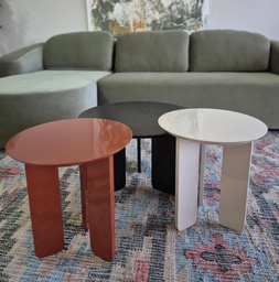 MESA RATONA LAQUEADA 40 CM DIAMETRO