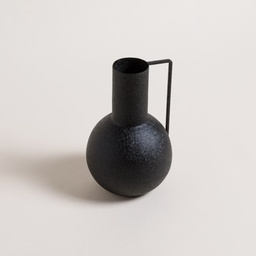 TINAJA LOHA BLACK 24X14 CM