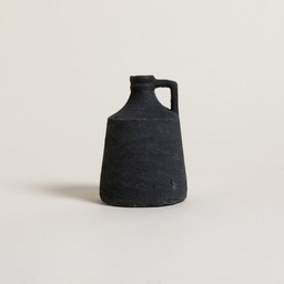 TINAJA GIZA BLACK 12 X 16 CM