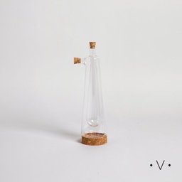 ACEITERA Y VINAGRERA CÓNICA 2 EN 1- 300/150 ML - VASSA