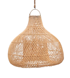 PANTALLA RATAN BURAK 40x35 CM