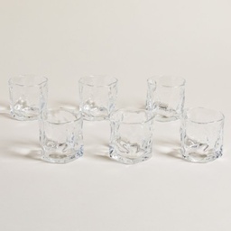 SET X 6 VASOS ELINORE 200 ML