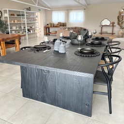 MESA QUEMADA DE PINO OREGON - 3,00 x 1,30 x 0,82