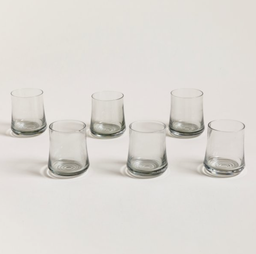 [0528102] SET X 6 VASOS BAJOS CONCAVOS FUME LIGHT 310 ML