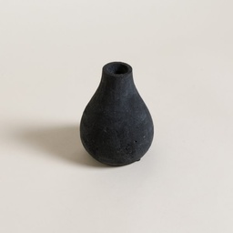 [0601259] TINAJA GIZA BLACK 12 X 15 CM