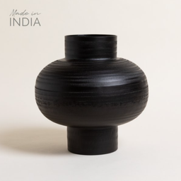 [0651004] JARRON PALI NEGRO 26,5X26 CM