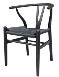 SILLA WISHBONE FULL BLACK