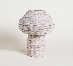 [0655063] LAMPARA DE MESA MOOREA WHITE 31X24 CM
