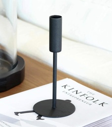 CANDELABRO THICK SMALL BLACK