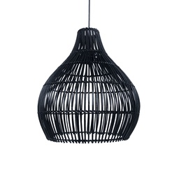 PANTALLA RATAN MURAT BLACK 40X42