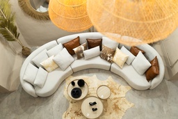 SOFA MEZZO 3 MODULOS - 8 ALM. 55X55 + 3 ALM. RIÑONERA