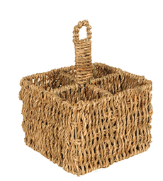 [ORG006] PORTA CUBIERTOS SEAGRASS 4 CAVIDADES