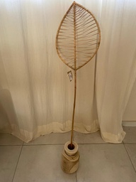 [DEC004] SET 3 HOJAS RATTAN DELUXE 120/150/180 CM